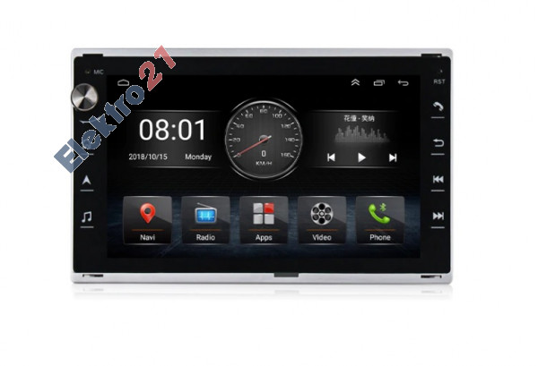 Autorádio Android s GPS navigací a WiFi